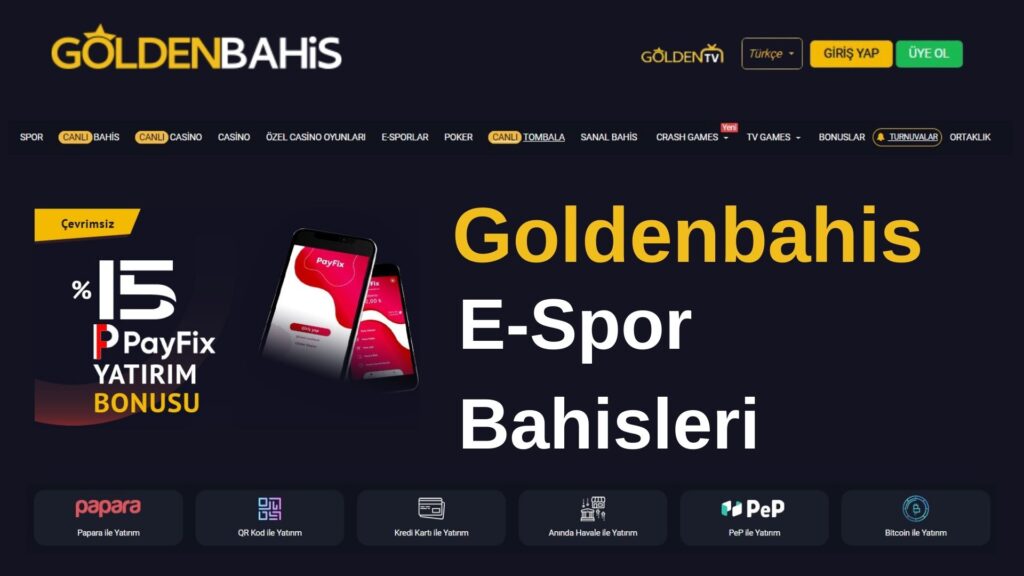 Goldenbahis E-Spor Bahisleri